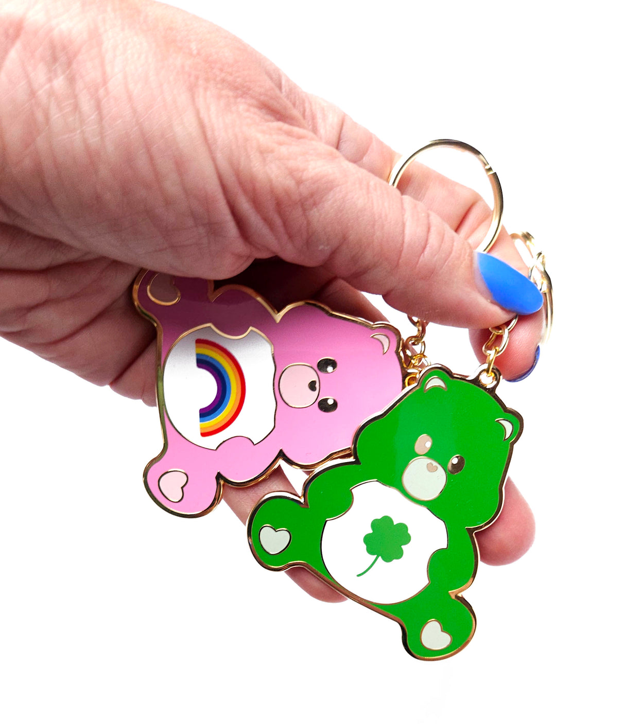 Care Bear Sending rainbows Sleutelhanger-Sleutelhangers-Hip-Studio Inktvis