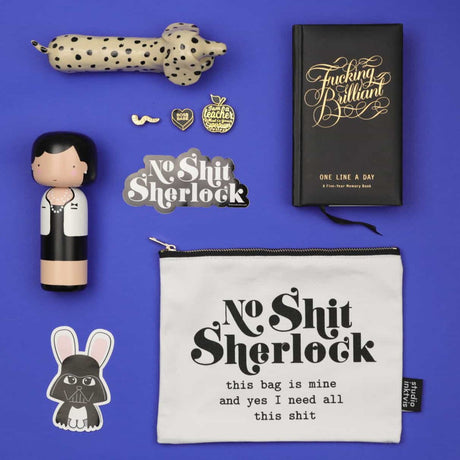 Etui No shit Sherlock-Studio Inktvis-Studio Inktvis