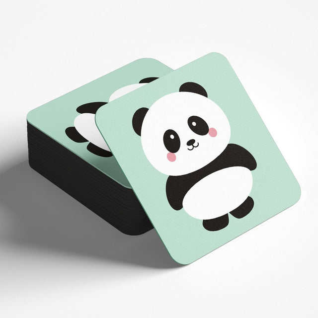 Onderzetter Panda mint-Studio Inktvis-Studio Inktvis