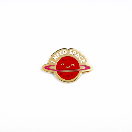 Pin I need space quote planeet rood-Studio Inktvis-Studio Inktvis