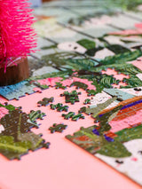 Puzzel Tuinkas met planten - Legpuzzel 1000 stukjes-Studio Inktvis-Studio Inktvis