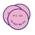 Sticker It's okay Smiley-Stickers-Studio Inktvis-Studio Inktvis