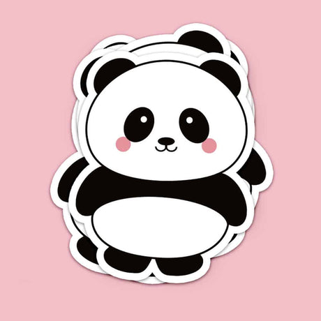 Sticker Panda-Stickers-Studio Inktvis-Studio Inktvis