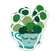 Sticker Pilea-Stickers-Studio Inktvis-Studio Inktvis