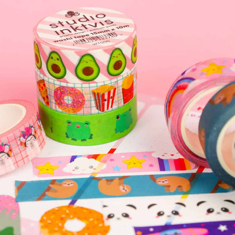 Washi tape Avocado-Studio Inktvis-Studio Inktvis