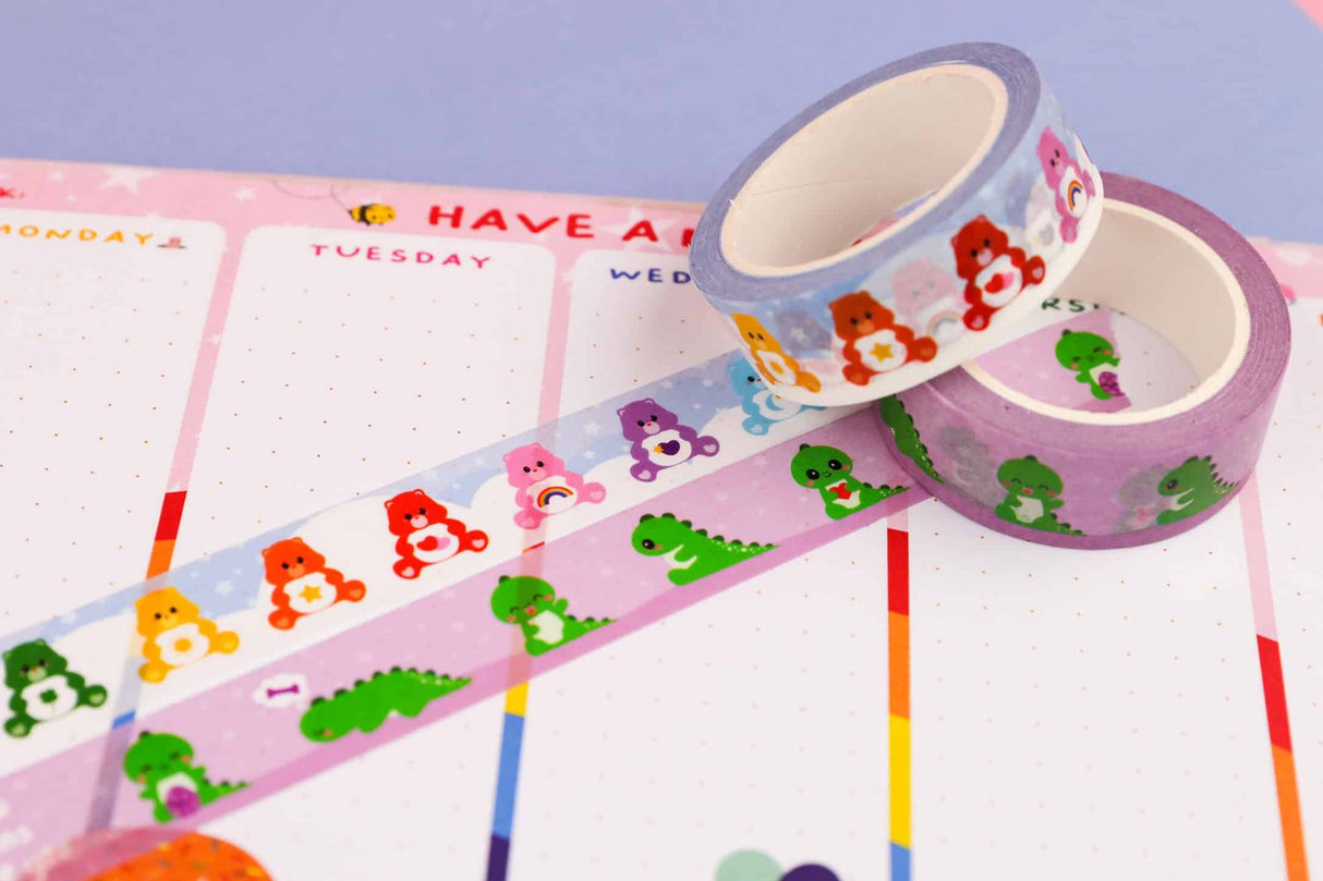 Washi tape Care Bear - Troetelbeertjes-Studio Inktvis-Studio Inktvis