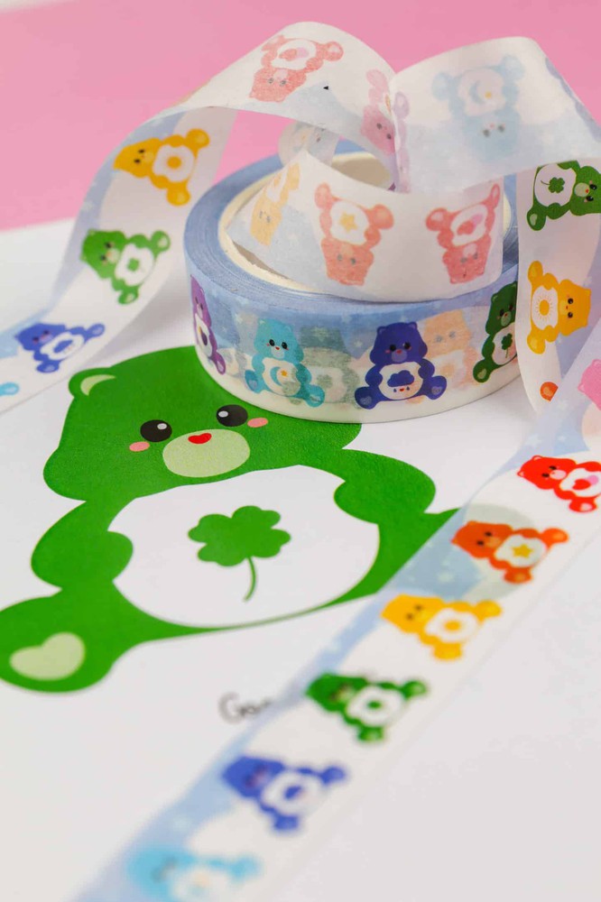 Washi tape Care Bear - Troetelbeertjes-Studio Inktvis-Studio Inktvis