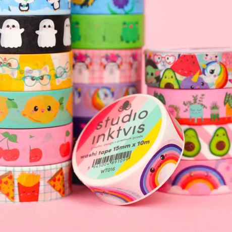 Washi tape Citroen-Studio Inktvis-Studio Inktvis