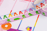 Washi tape Dino-Studio Inktvis-Studio Inktvis