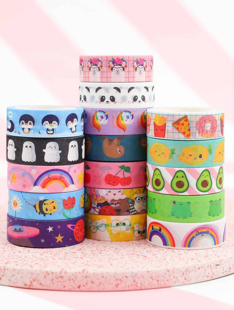 Washi tape Eenhoorn-Studio Inktvis-Studio Inktvis