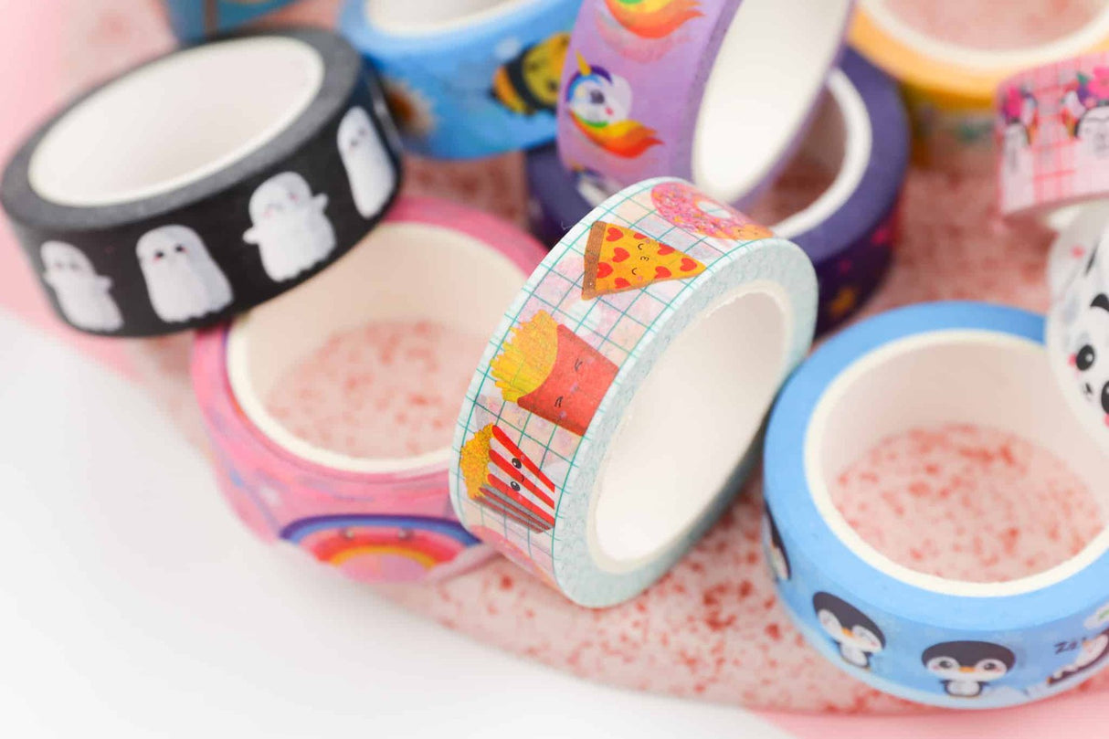 Washi tape Fast Food-Studio Inktvis-Studio Inktvis