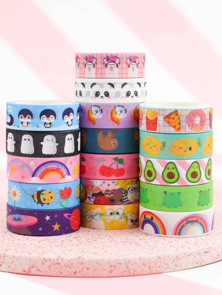 Washi tape Fast Food-Studio Inktvis-Studio Inktvis