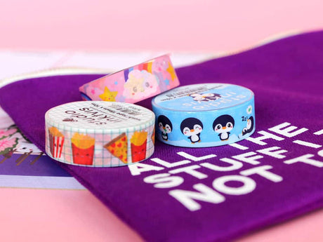 Washi tape Fast Food-Studio Inktvis-Studio Inktvis