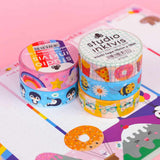 Washi tape Fast Food-Studio Inktvis-Studio Inktvis