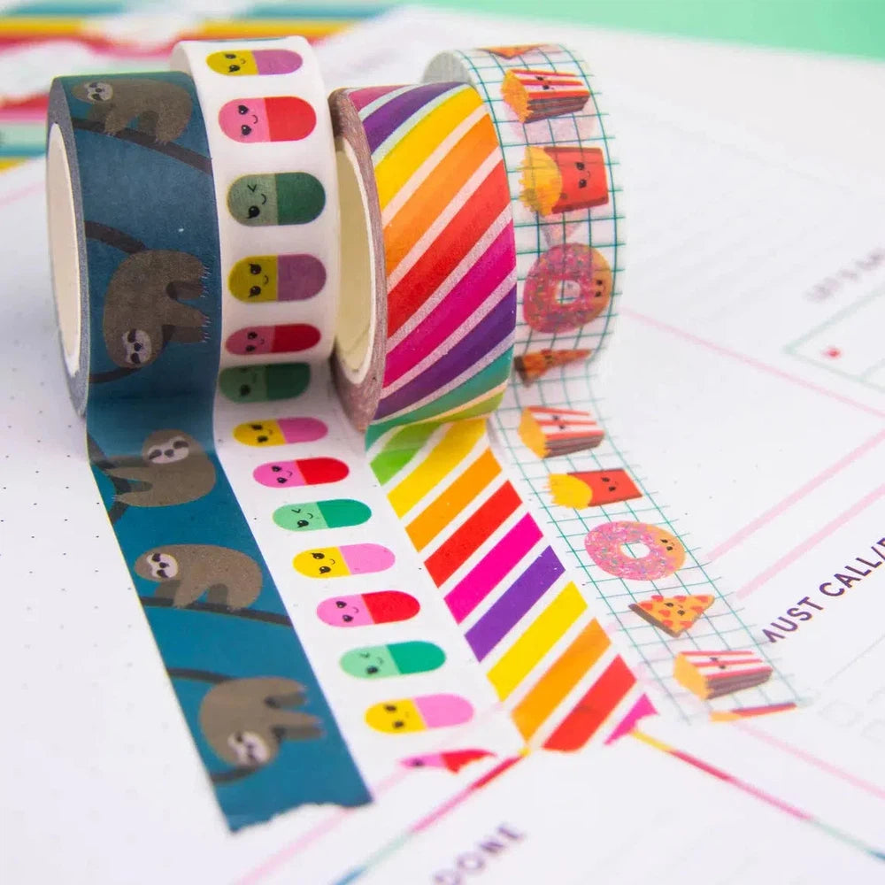 Washi tape Fast Food-Studio Inktvis-Studio Inktvis