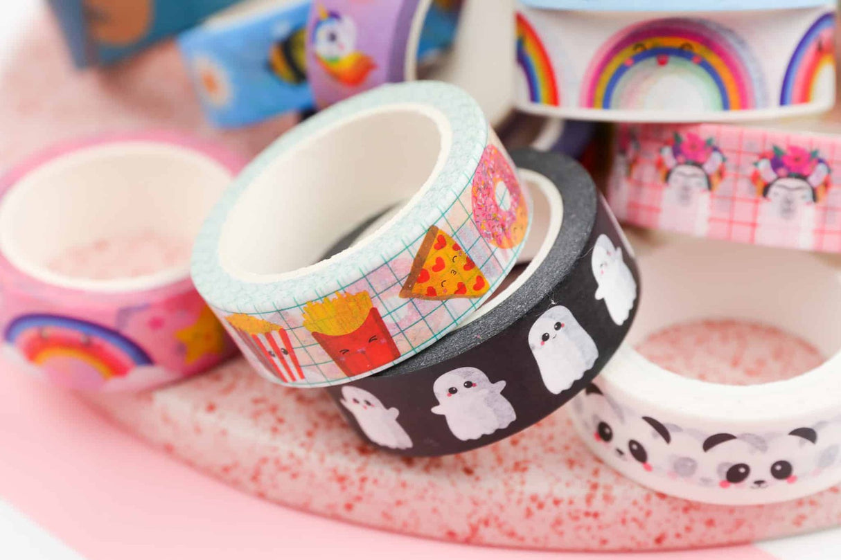 Washi tape Fast Food-Studio Inktvis-Studio Inktvis