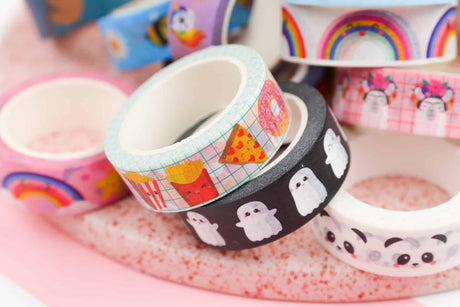 Washi tape Fast Food-Studio Inktvis-Studio Inktvis