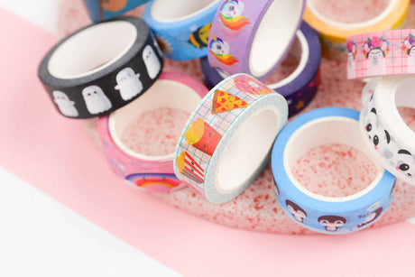 Washi tape Fast Food-Studio Inktvis-Studio Inktvis