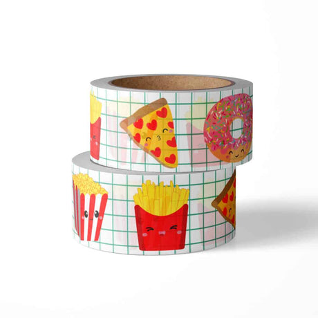 Washi tape Fast Food-Studio Inktvis-Studio Inktvis