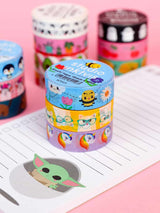 Washi tape Kat met bril-Studio Inktvis-Studio Inktvis