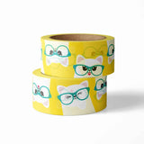 Washi tape Kat met bril-Studio Inktvis-Studio Inktvis