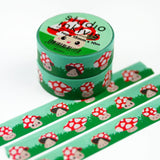 Washi tape Paddenstoel rood met witte stippen-Studio Inktvis-Studio Inktvis