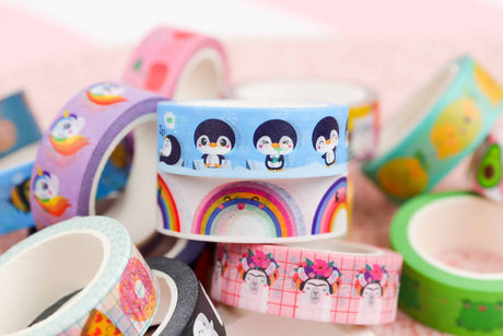 Washi tape Pinguin-Studio Inktvis-Studio Inktvis