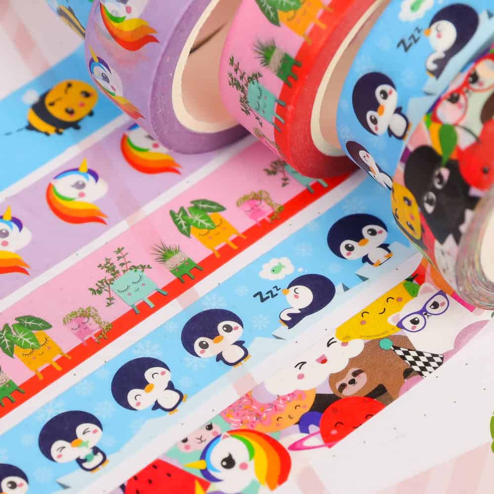 Washi tape Pinguin-Studio Inktvis-Studio Inktvis