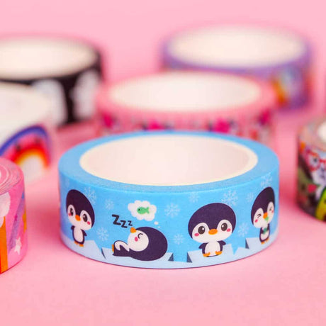 Washi tape Pinguin-Studio Inktvis-Studio Inktvis