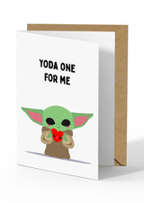 Wenskaart Star Wars baby Yoda-Studio Inktvis-Studio Inktvis