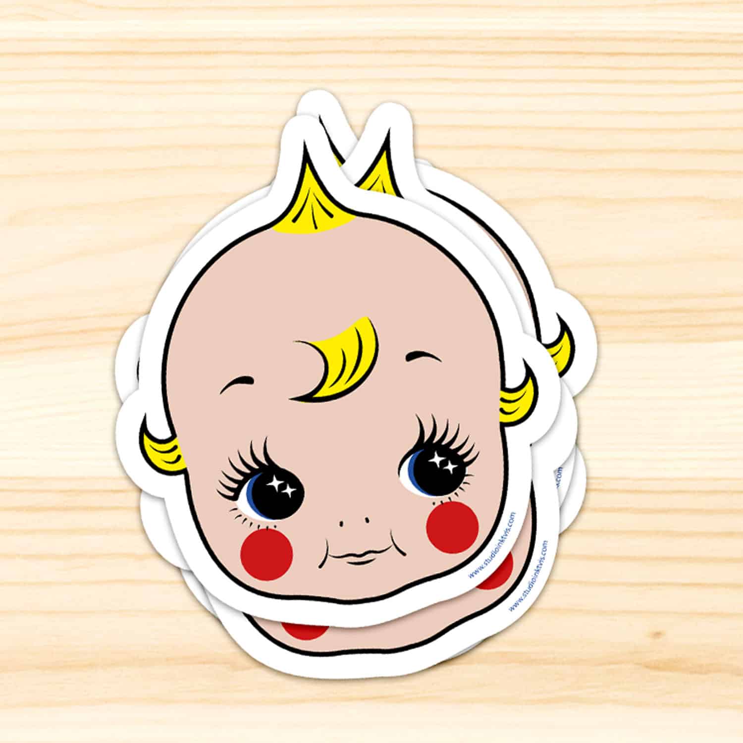 Sticker Kewpie baby