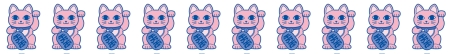 Washi Tape Lucky Cat Maneki Neko